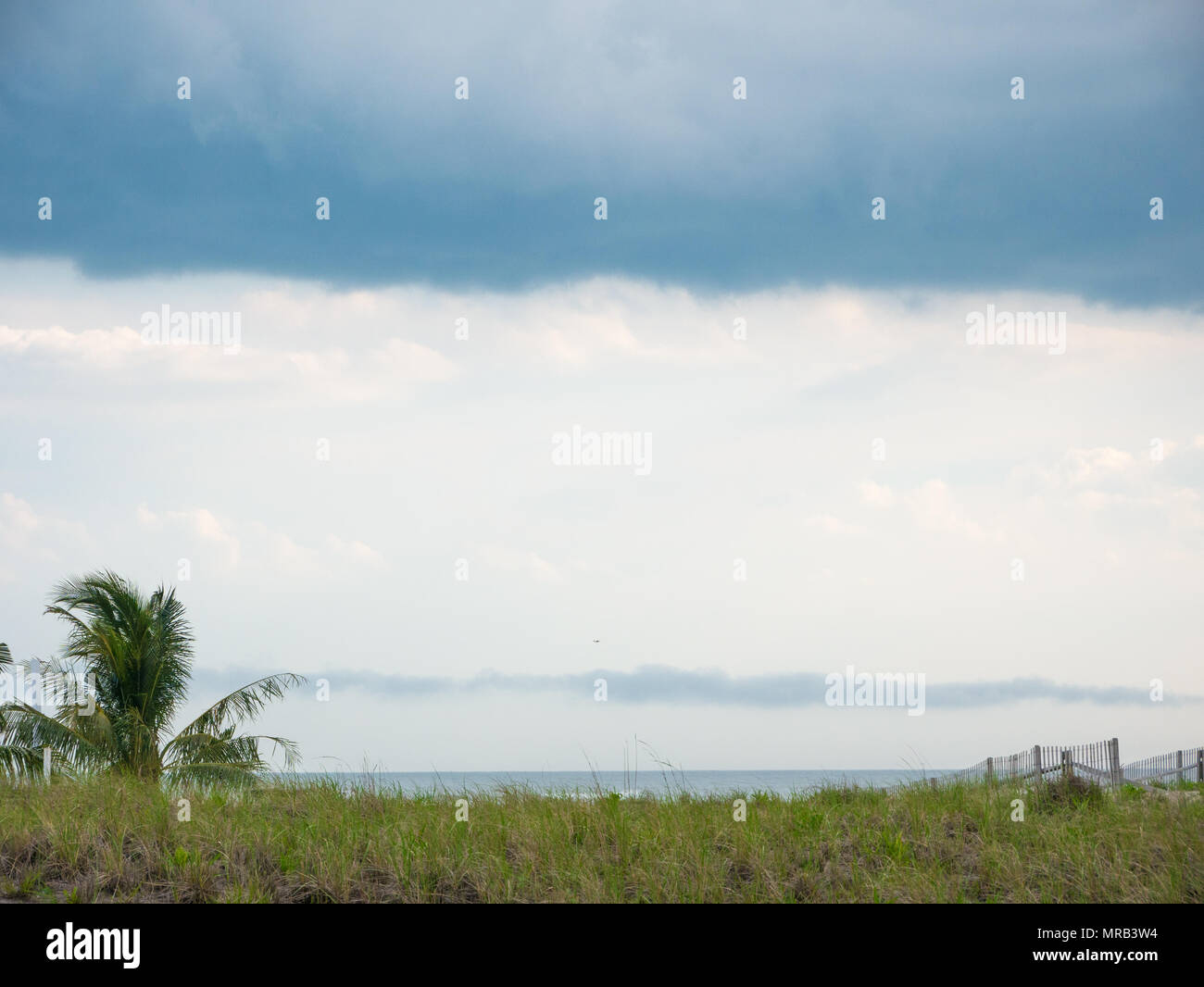 Wellen in den Atlantischen Ozean im Cape Henlopen State Park in Rehoboth Beach, Delaware. Stockfoto