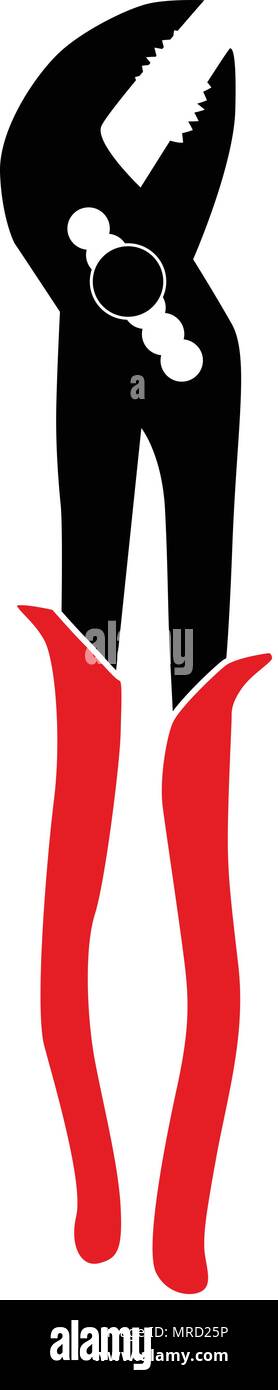 Werkzeuge isoliert auf weißem Vector Illustration Stock Vektor