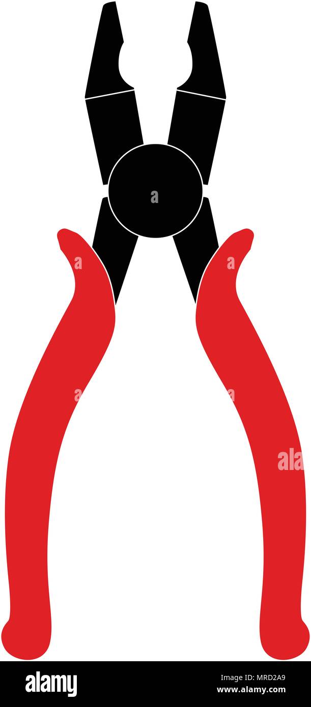 Werkzeuge isoliert auf weißem Vector Illustration Stock Vektor