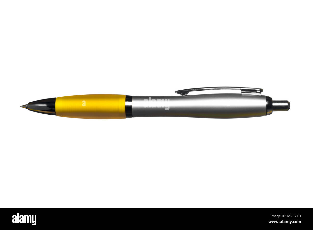 Kugelschreiber, isoliert auf weißem Hintergrund Stockfoto
