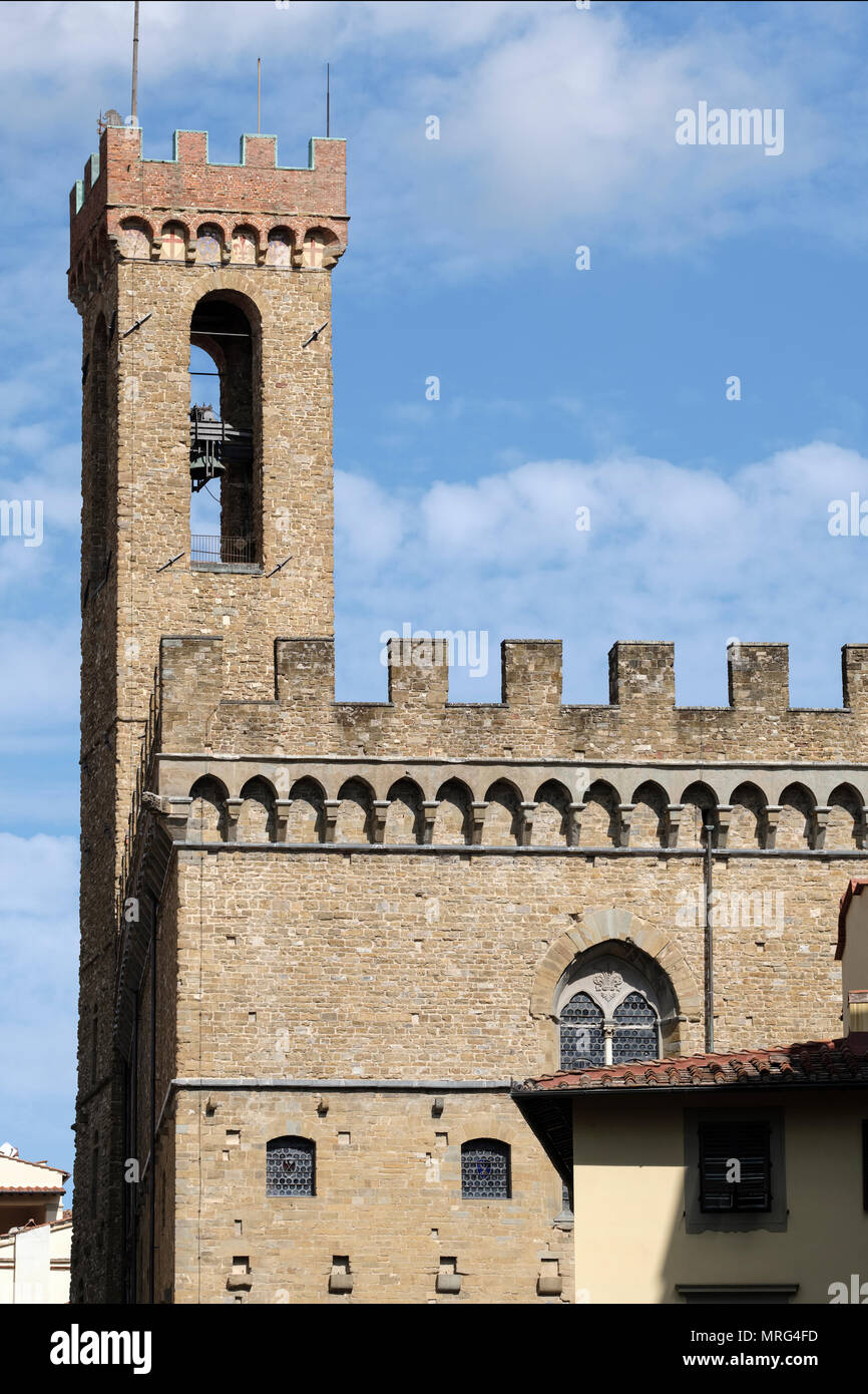 Bargello Museum; Museo Nazionale del Bargello, Florenz, Toskana, Italien; Europa; Stockfoto