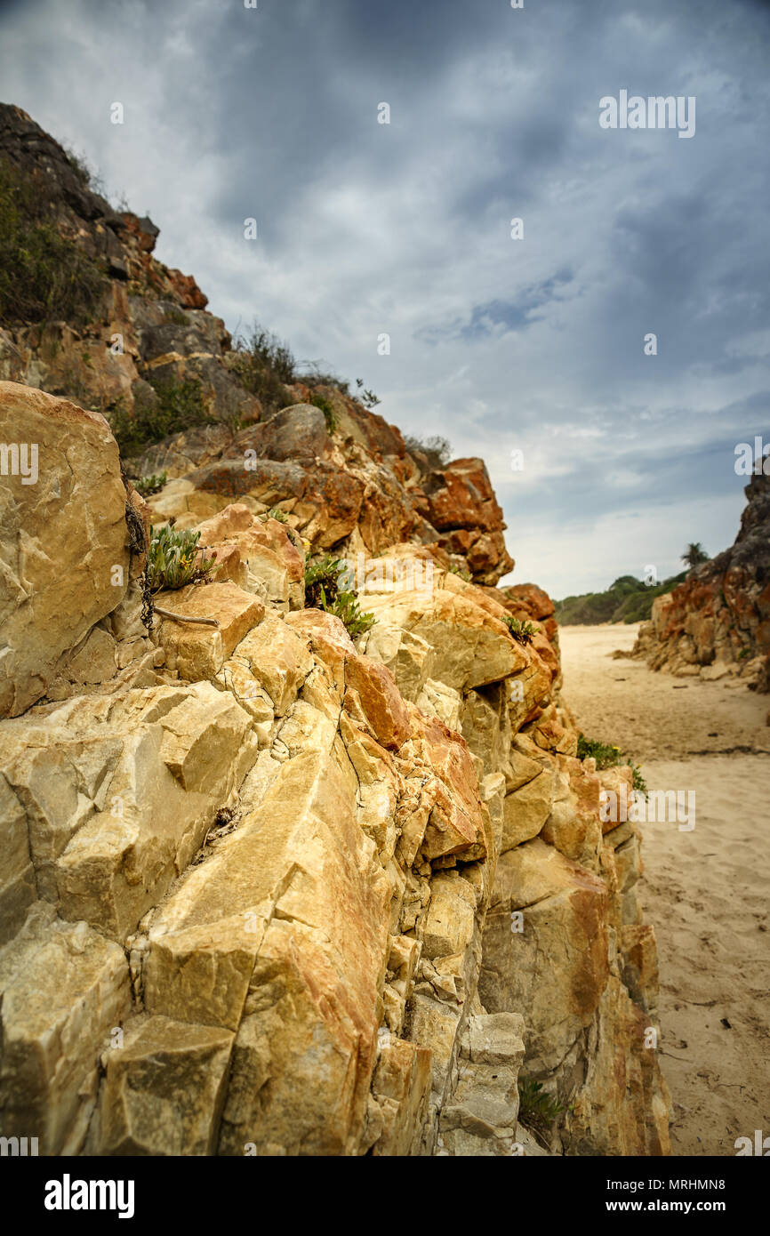 Plettenberg Bay Beach reisen Stockfoto