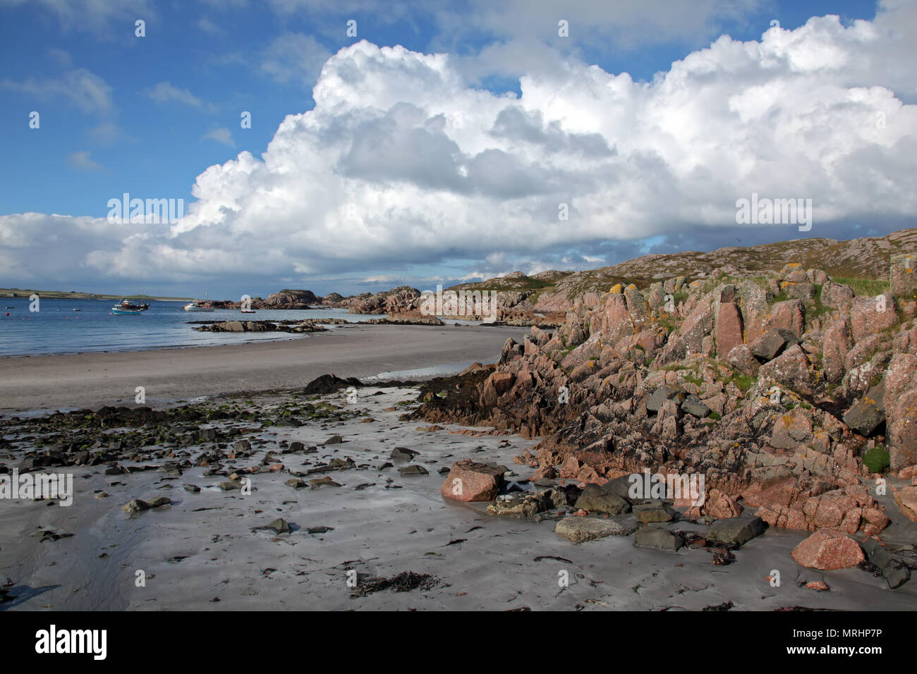Strand von Fionnphort, Isle of Mull, Schottland, Vereinigtes Königreich Stockfoto