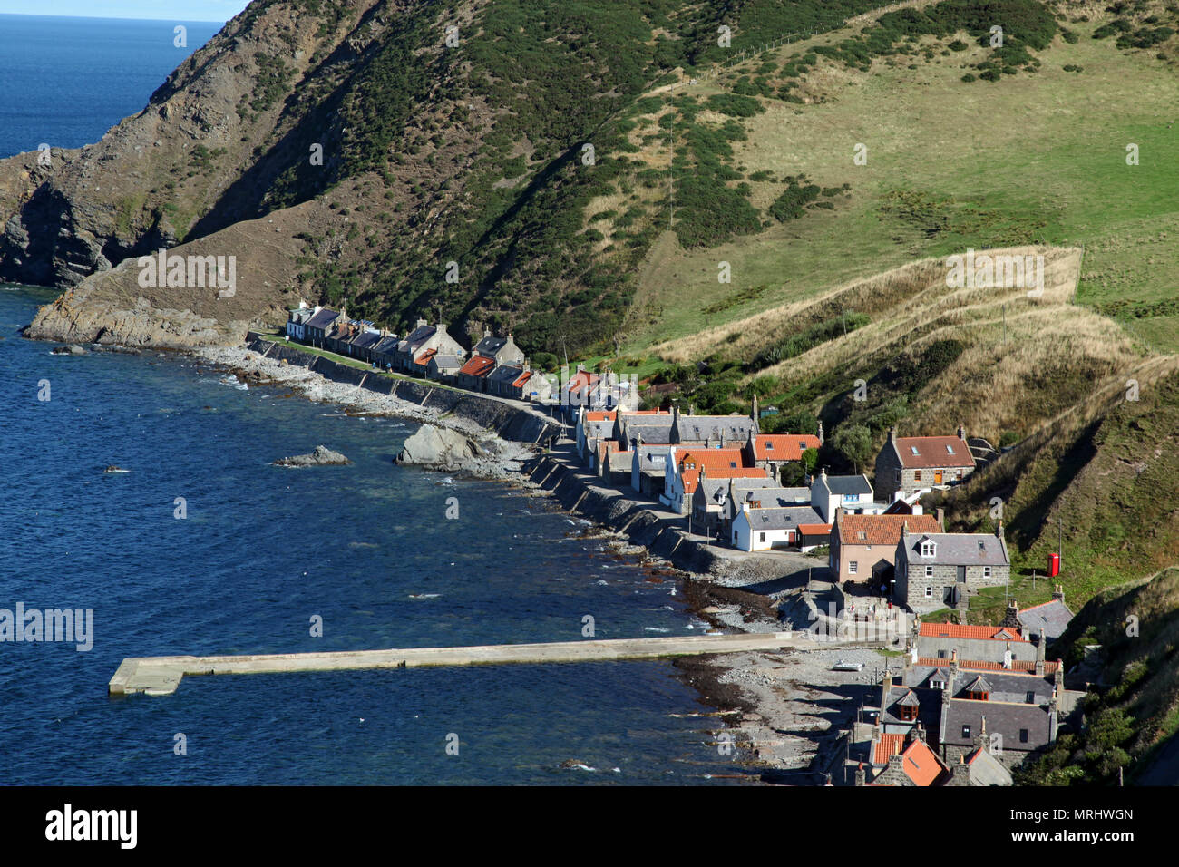 Pennan, Aberdeenshire, Schottland, Großbritannien Stockfoto