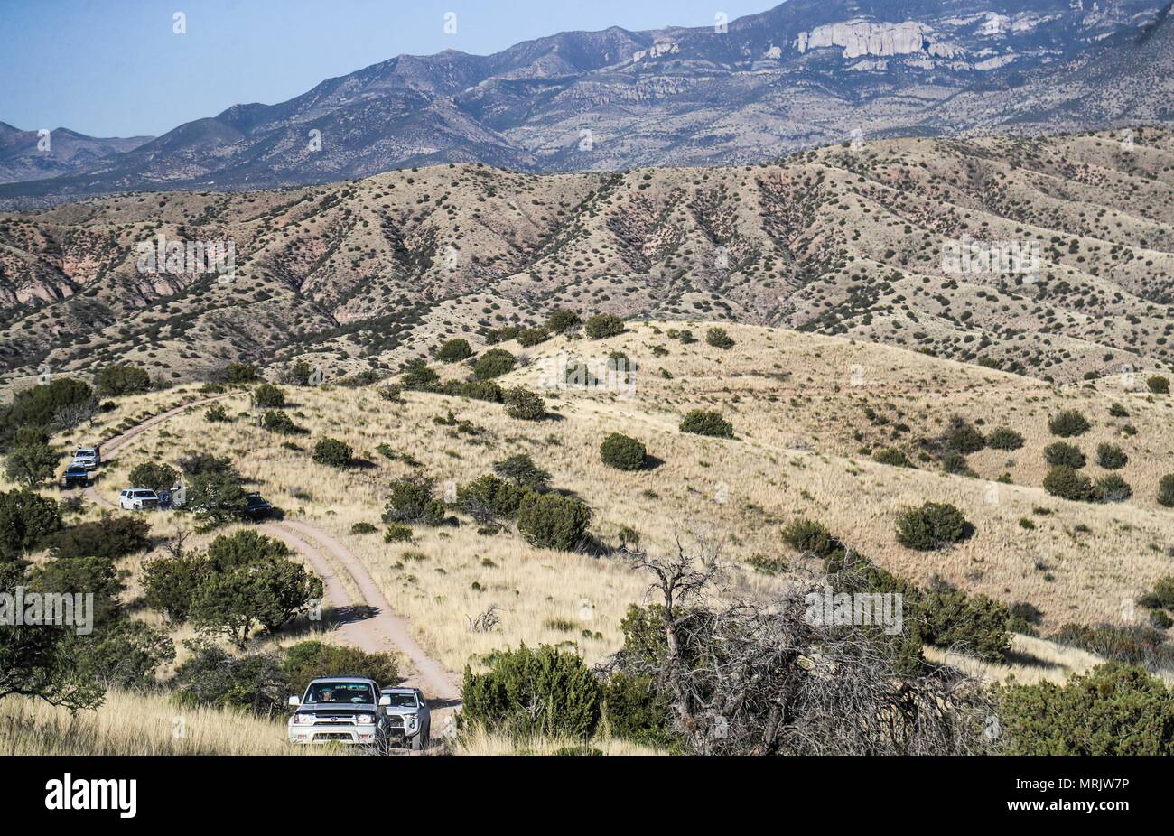 Cuenca los Ojos Naturschutzgebiet in Sonora MEXIKO. Reserva natural Cuenca los Ojos Die Cuenca Los Ojos Stiftung arbeitet zu bewahren und die bi-Wiederherstellung Stockfoto
