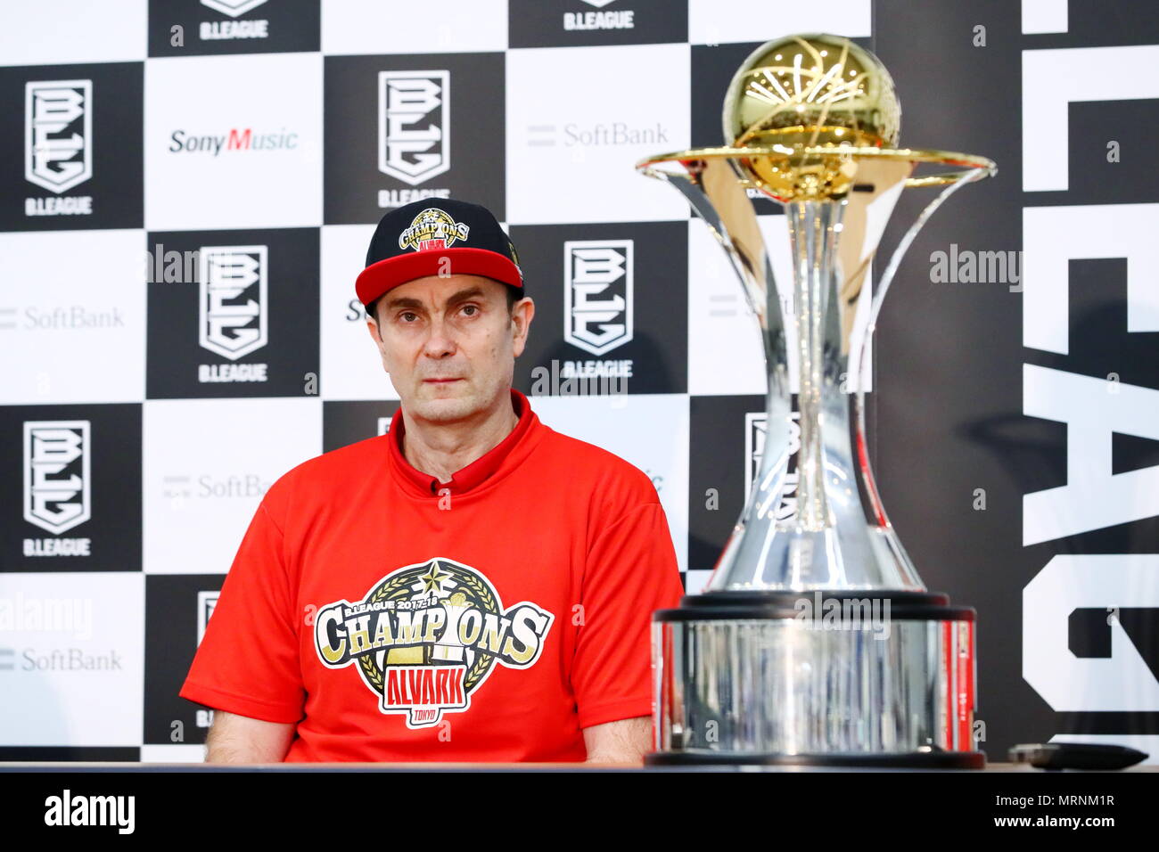 Kanagawa, Japan. 26 Mai, 2018. Luka Pavicevic (Alvark) Basketball: B.Liga Meisterschaft 2017-18 Finale zwischen Alvark Tokyo 85-60 Chiba Jets in der Yokohama Arena in Kanagawa, Japan. Credit: Naoki Nishimura/LBA SPORT/Alamy leben Nachrichten Stockfoto