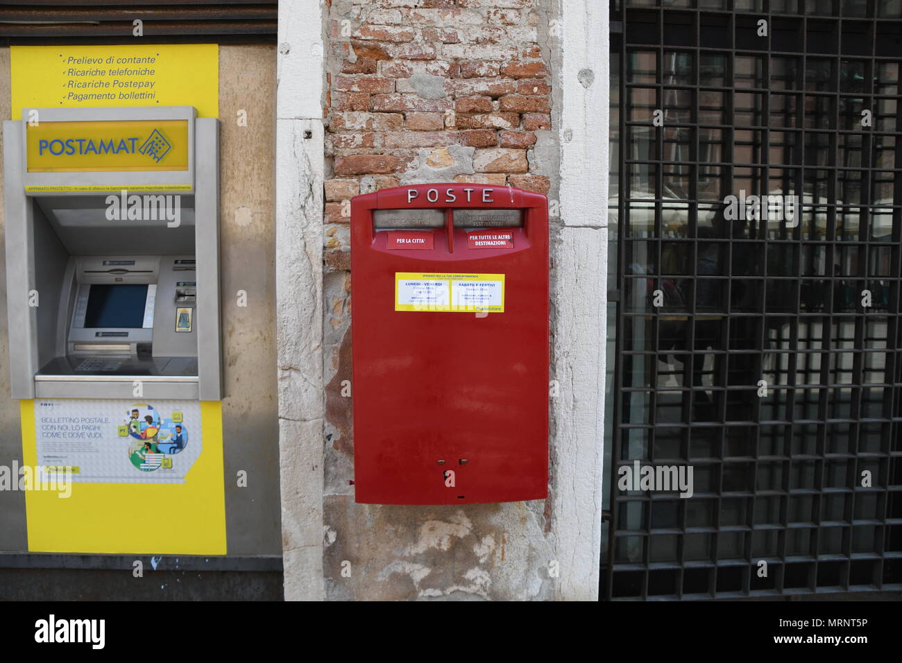 Poste, Italien Stockfoto