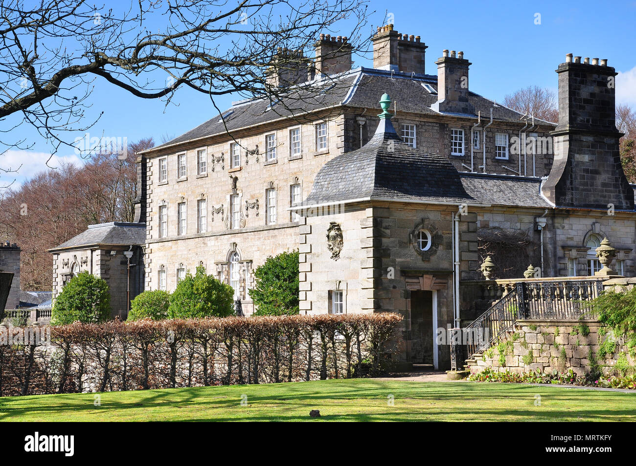 Pollok House Glasgow Stockfoto