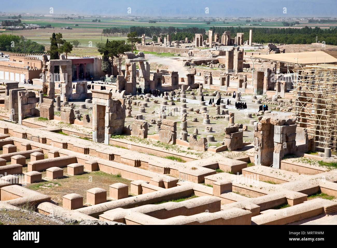 Ruinen des antiken Persepolis im Iran Stockfoto