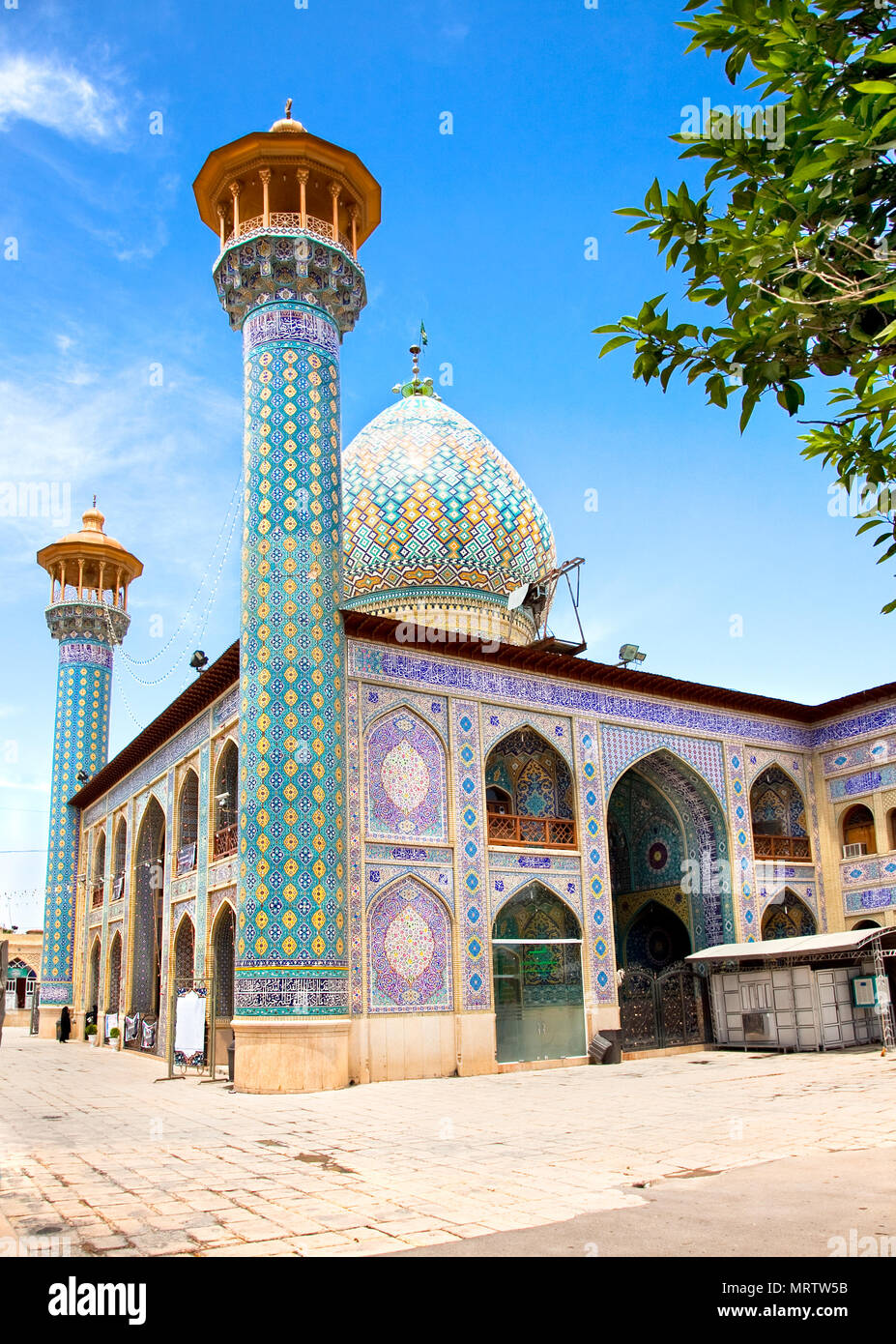 Seyed Hossein Schrein, Alaedin Astane, Shiraz, Iran Stockfoto