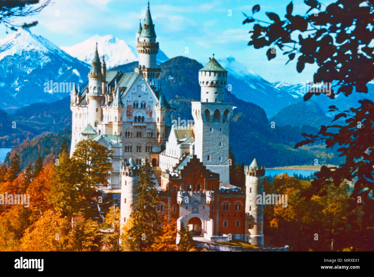 Schloss Neuschwanstein, Deutschland Stockfoto