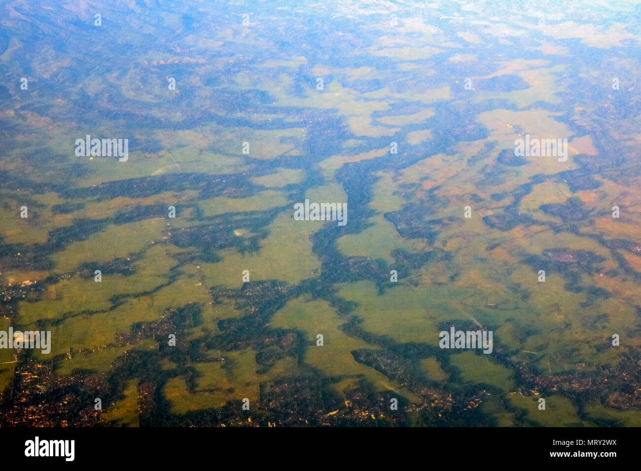 Stadt Batu Malang, Ost Java. eines der besten Reiseziele in eas Java Stockfoto