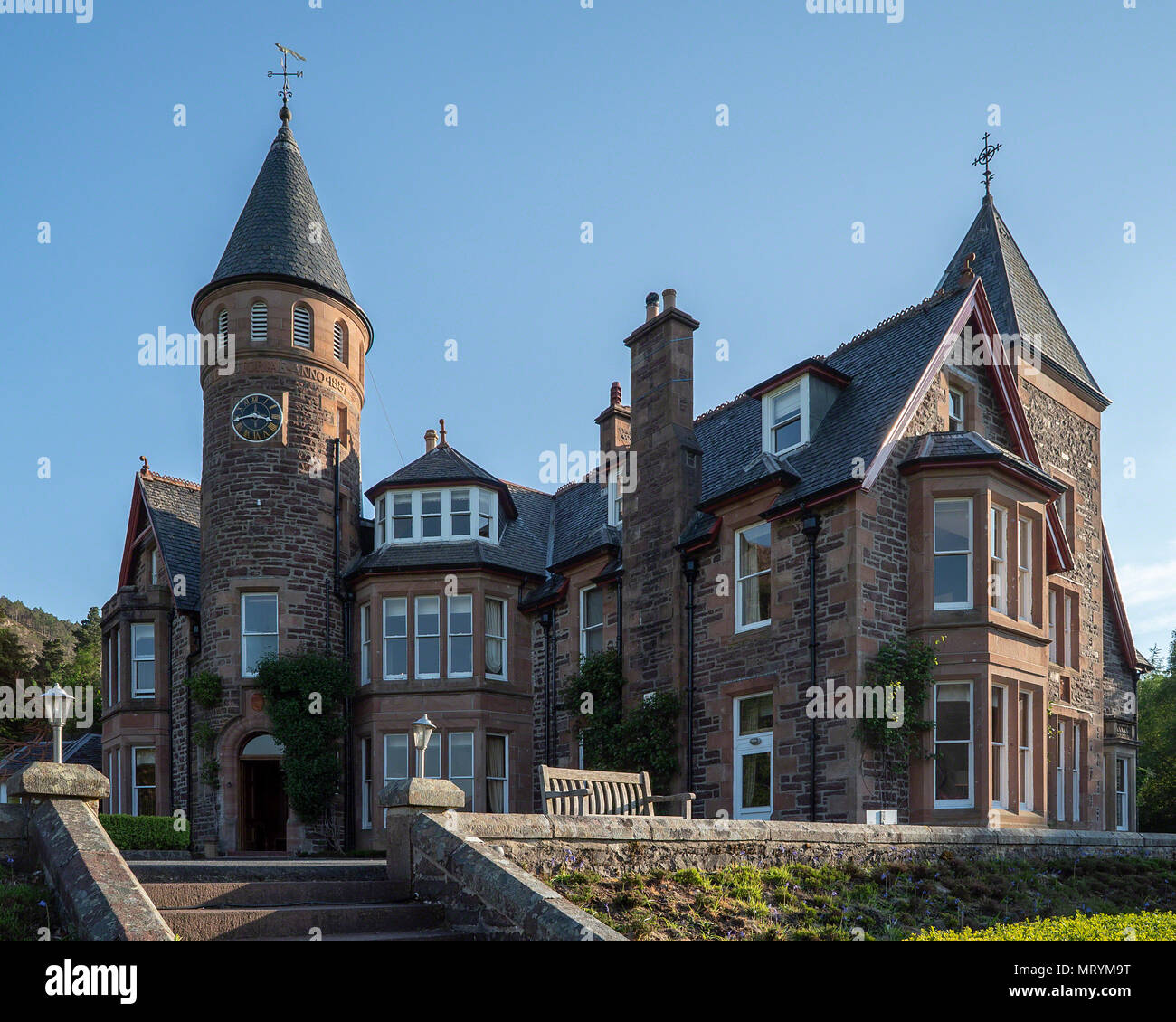 Torridon Hotel, Addo, North West Highlands, Schottland Stockfoto