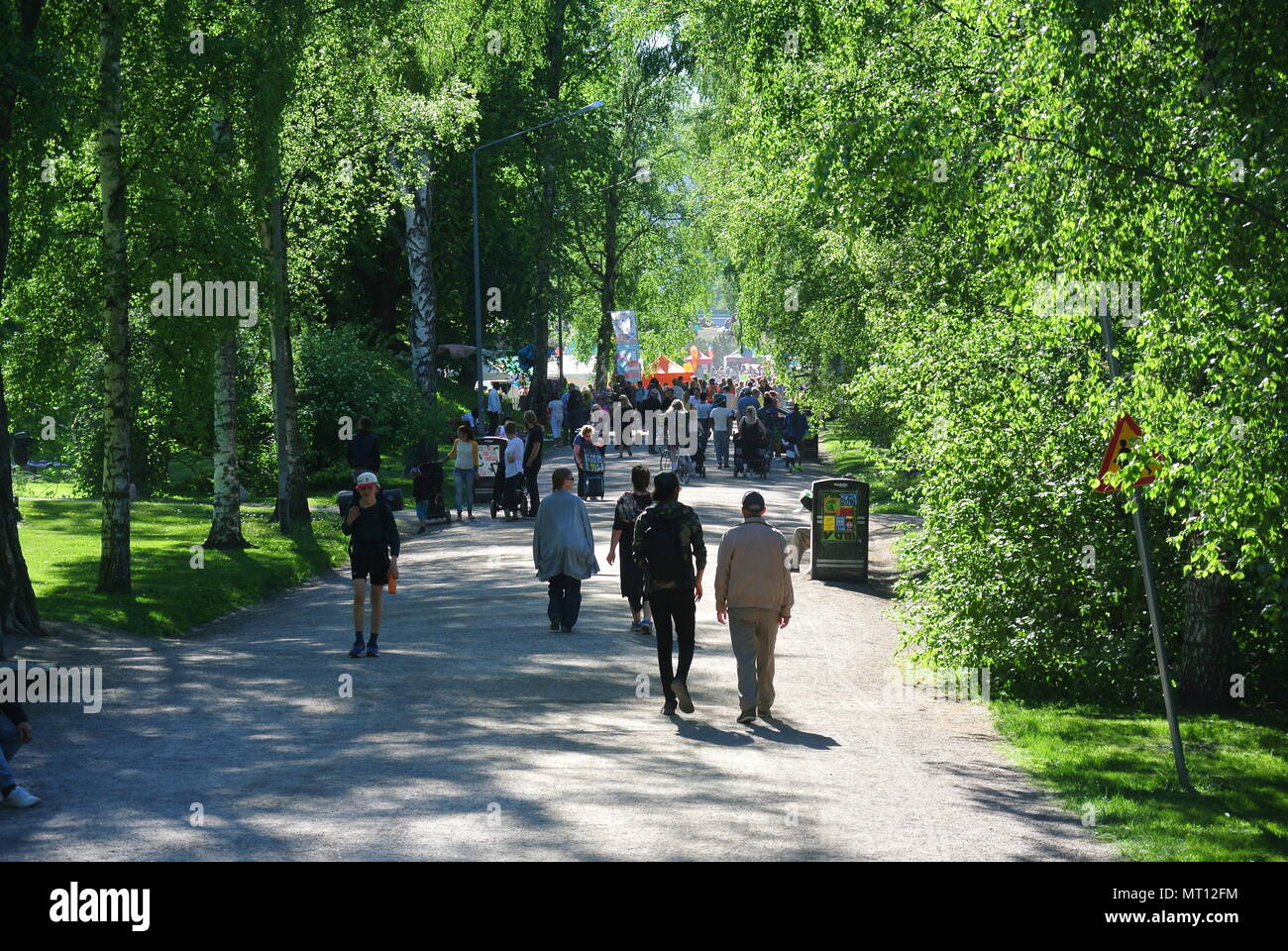 World Village Festival 2018 Helsinki. Stockfoto