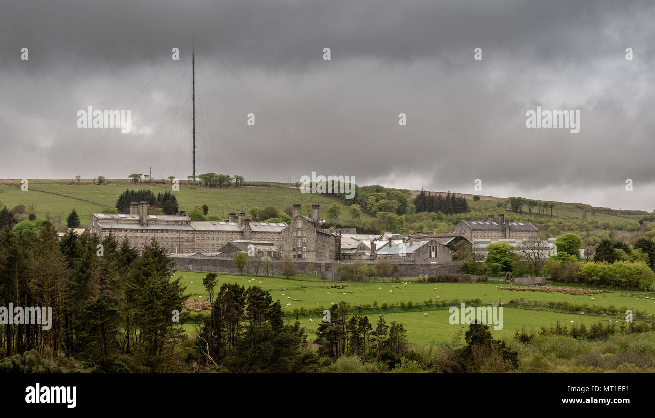 Dartmoor Gefängnis in Princetown in Devon Stockfoto