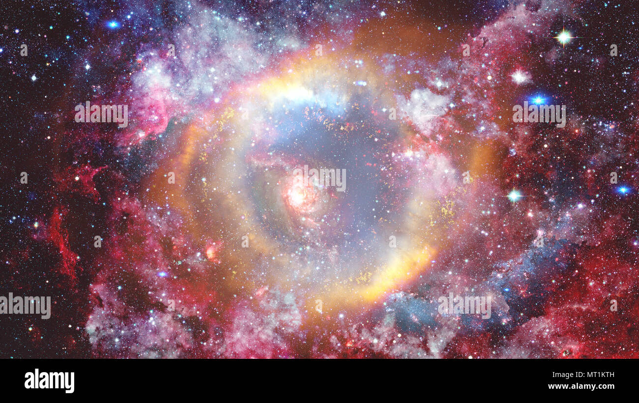 Dreamscape Galaxy. Elemente dieses Bild von der NASA eingerichtet. Stockfoto