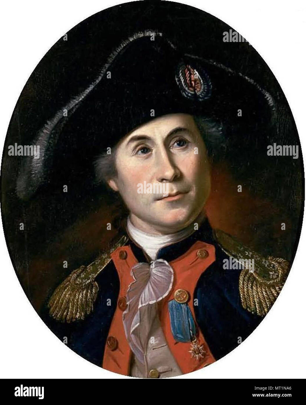 John Paul Jones (1747 - 1792) United States Naval Commander Stockfoto
