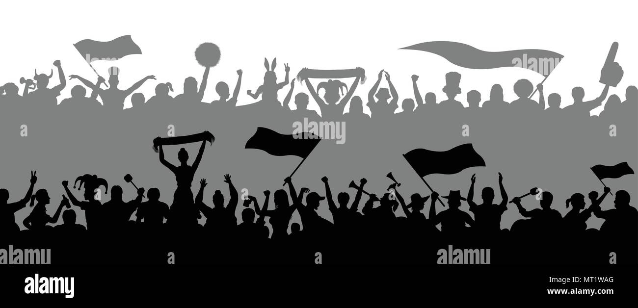 Fussball Massen Stock Vektorgrafiken Kaufen Alamy