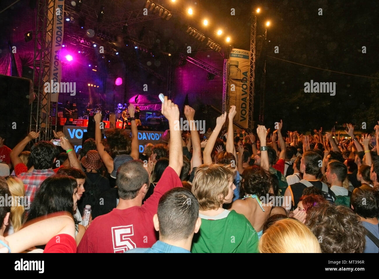 Exit Festival 2005, Novi-Sad, Serbien Stockfoto