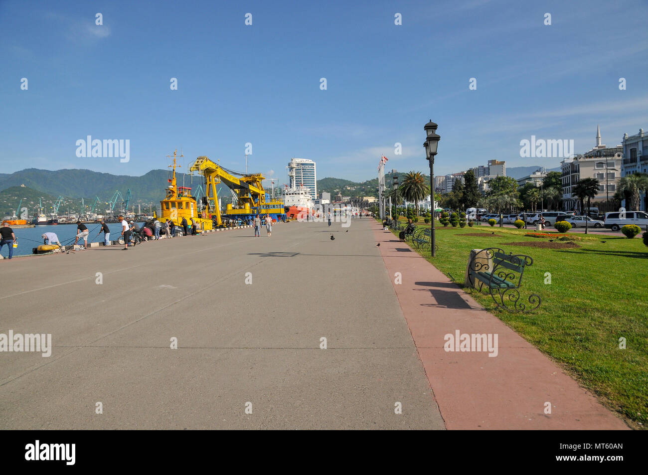 Hafenstadt Batumi, Georgien Stockfoto