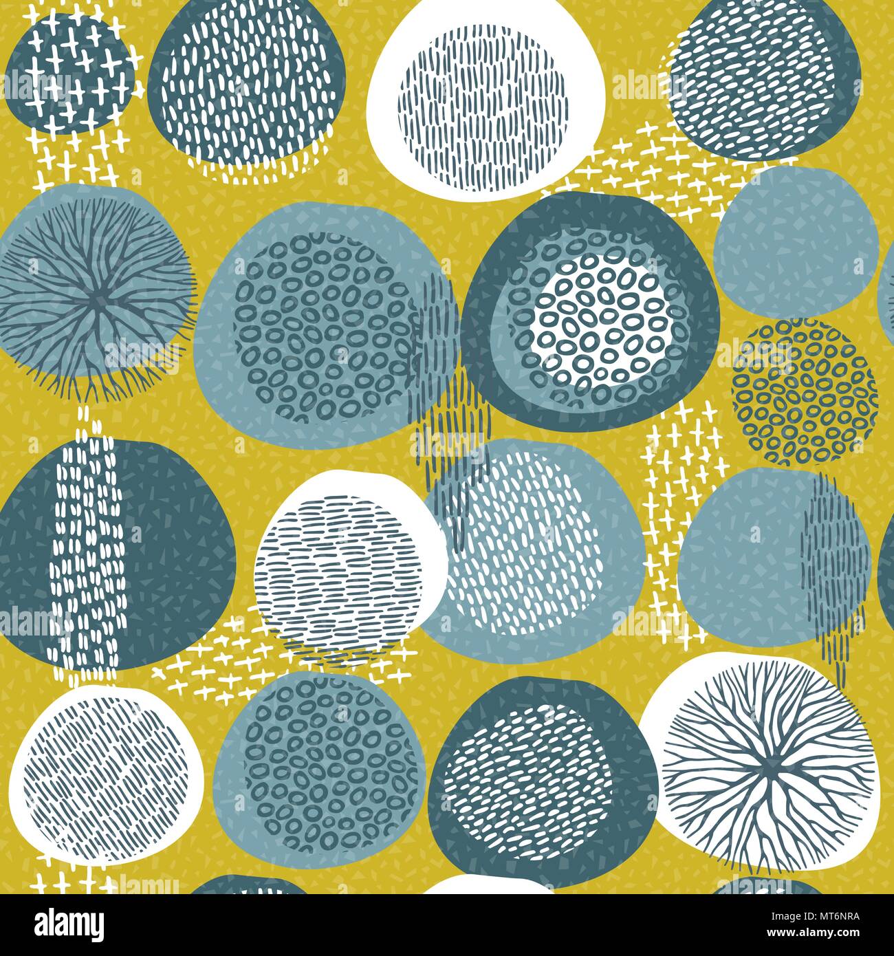 Abstrakte boho Fashion Style nahtlose Muster Hintergrund mit Tribal Form Elemente. Ideal für Design, Print und Web Kulisse. EPS 10 vecto Stock Vektor