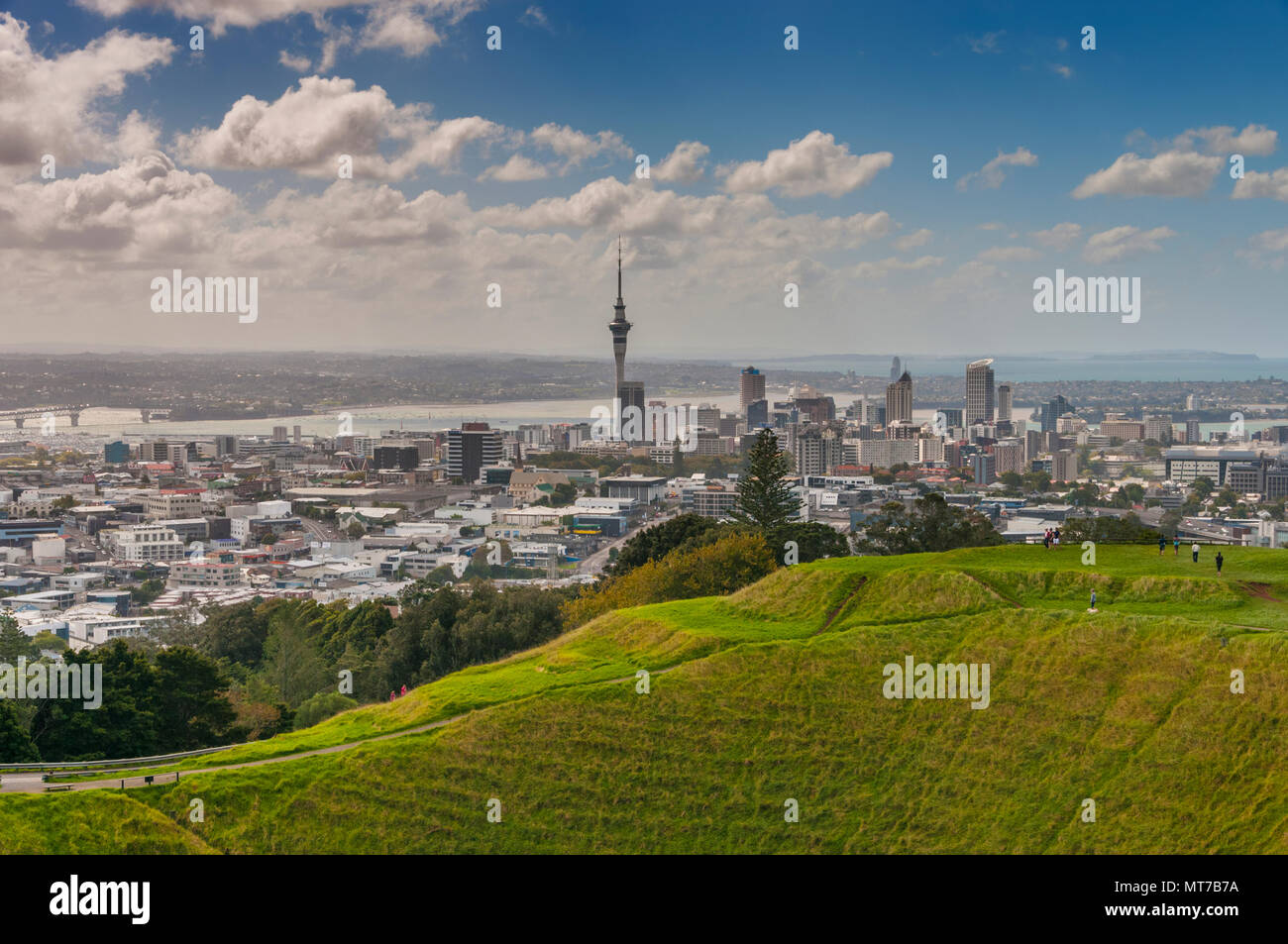 Mount Eden, Auckland, Nordinsel, Neuseeland Stockfoto