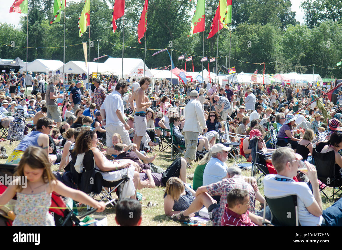 Womad-Festival in Wiltshire Stockfoto