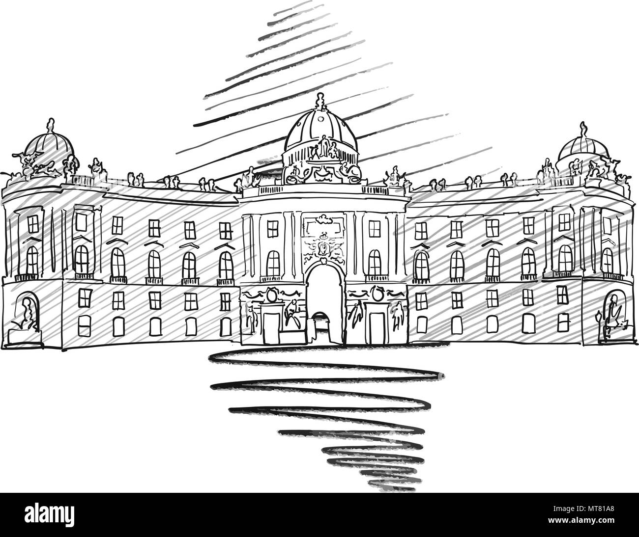 Vienna outline vector -Fotos und -Bildmaterial in hoher Auflösung – Alamy