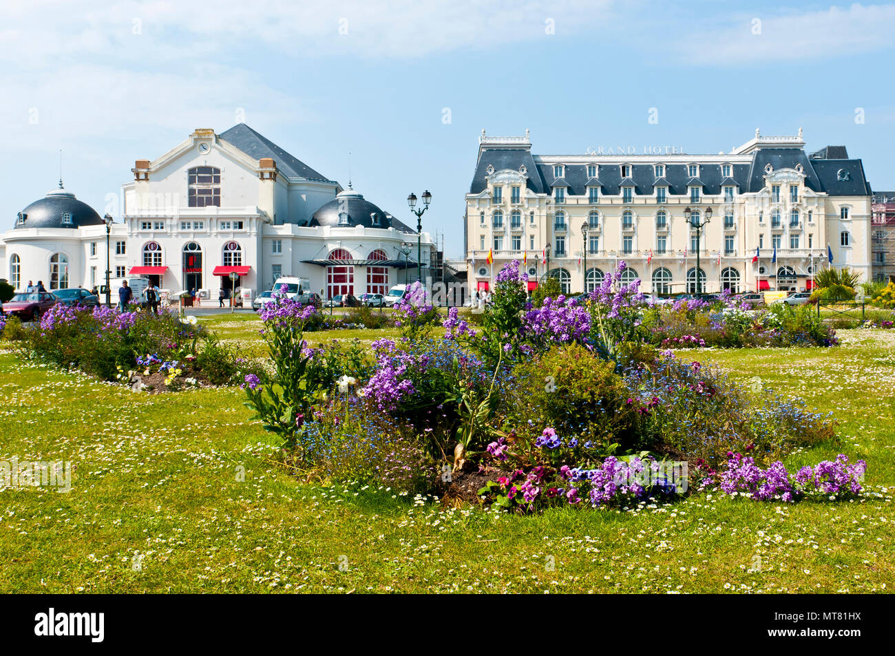 Hotel de Ville, Cabourg, Calvados, Normandie, Frankreich Stockfoto