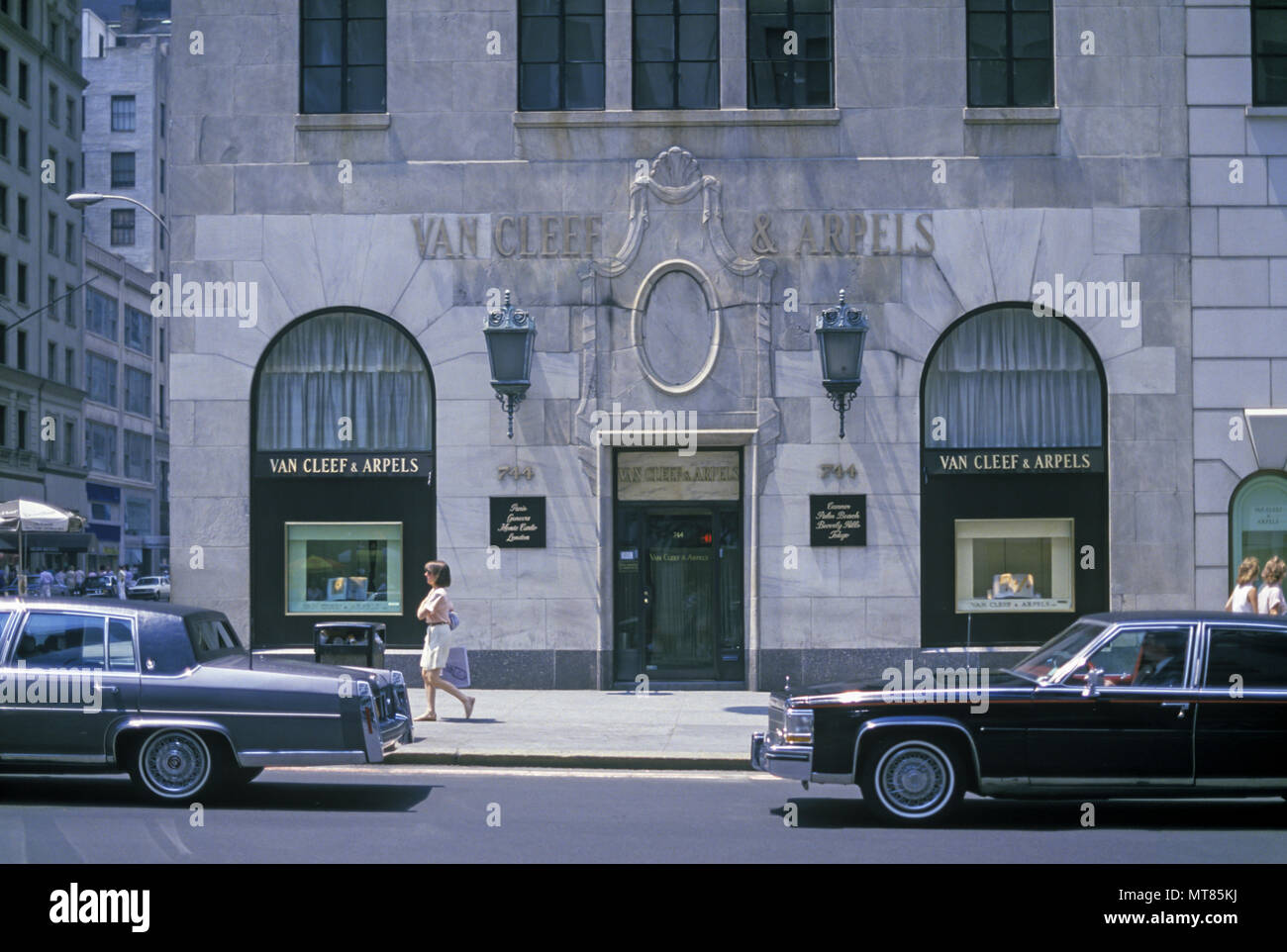1988 historische Van Cleef & Arpels FIFTH AVENUE in MIDTOWN MANHATTAN