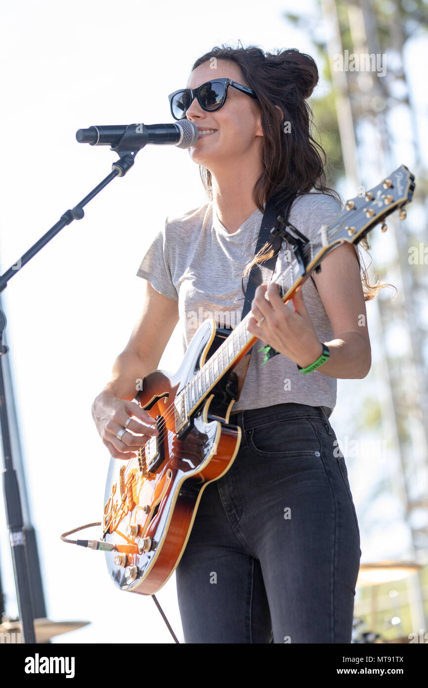 Napa, Kalifornien, USA. 27. Mai, 2018. AMY SHARK während BottleRock Musik Festival im Napa Valley Expo in Napa, Kalifornien Quelle: Daniel DeSlover/ZUMA Draht/Alamy leben Nachrichten Stockfoto