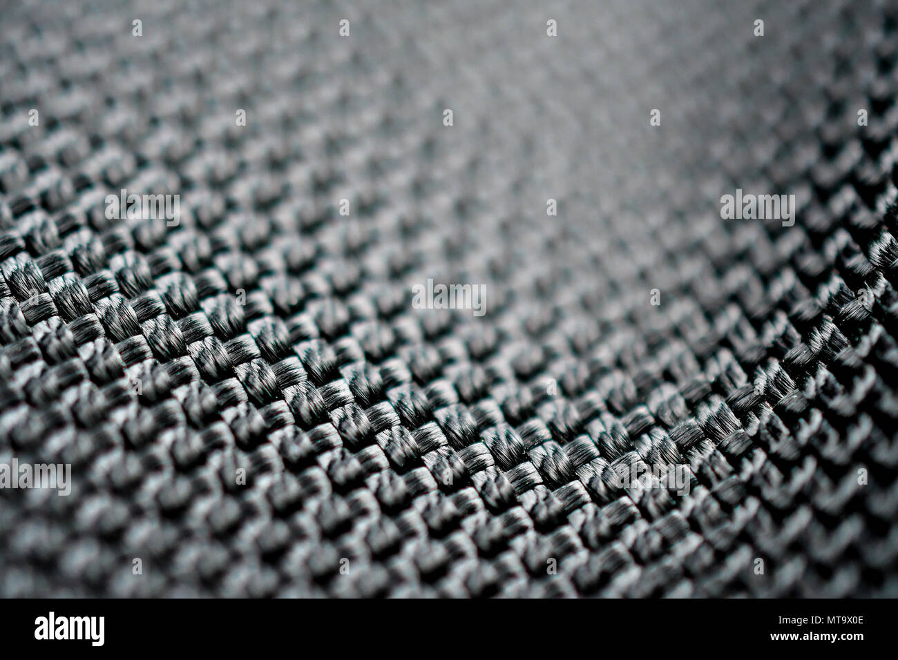 Polyestergewebe makro Texturen Stockfoto