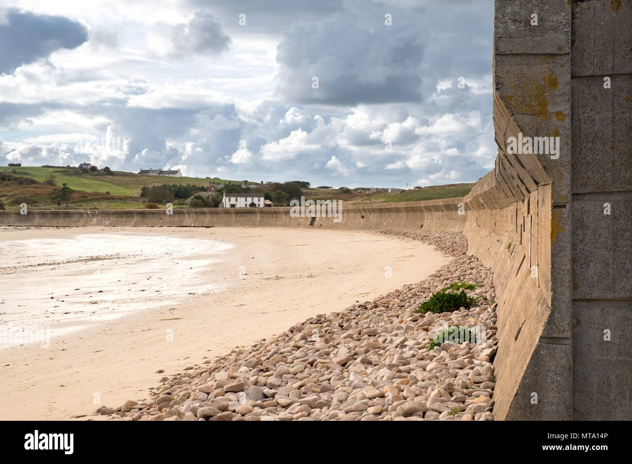 Longis Bay, Alderney Stockfoto