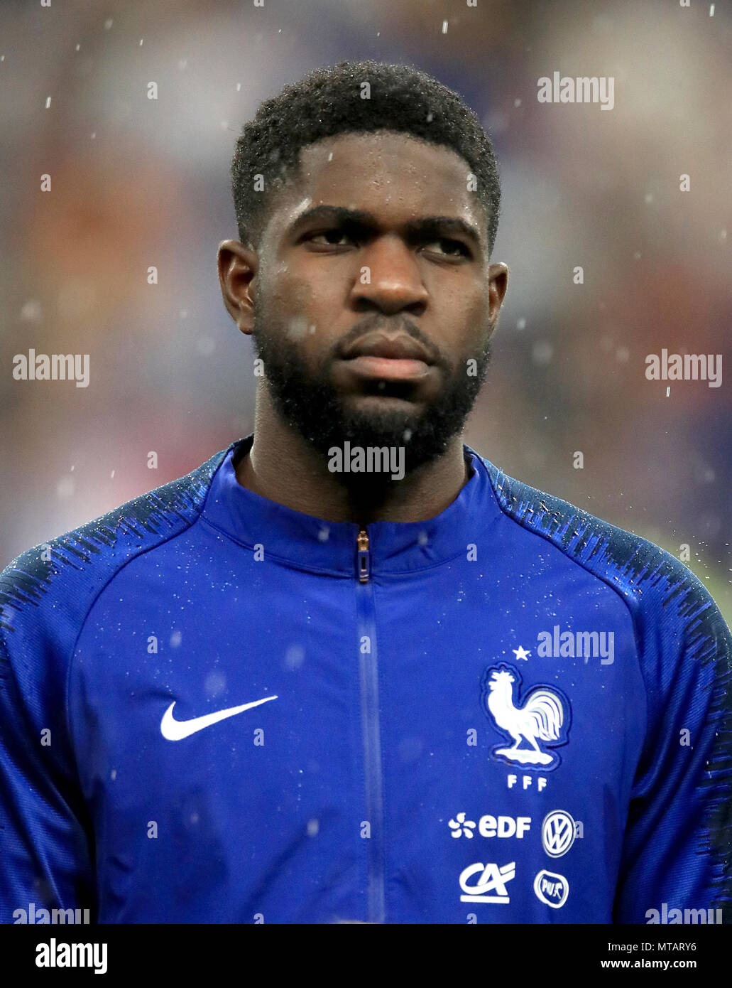 Samuel Umtiti Frankreich Stockfotografie Alamy