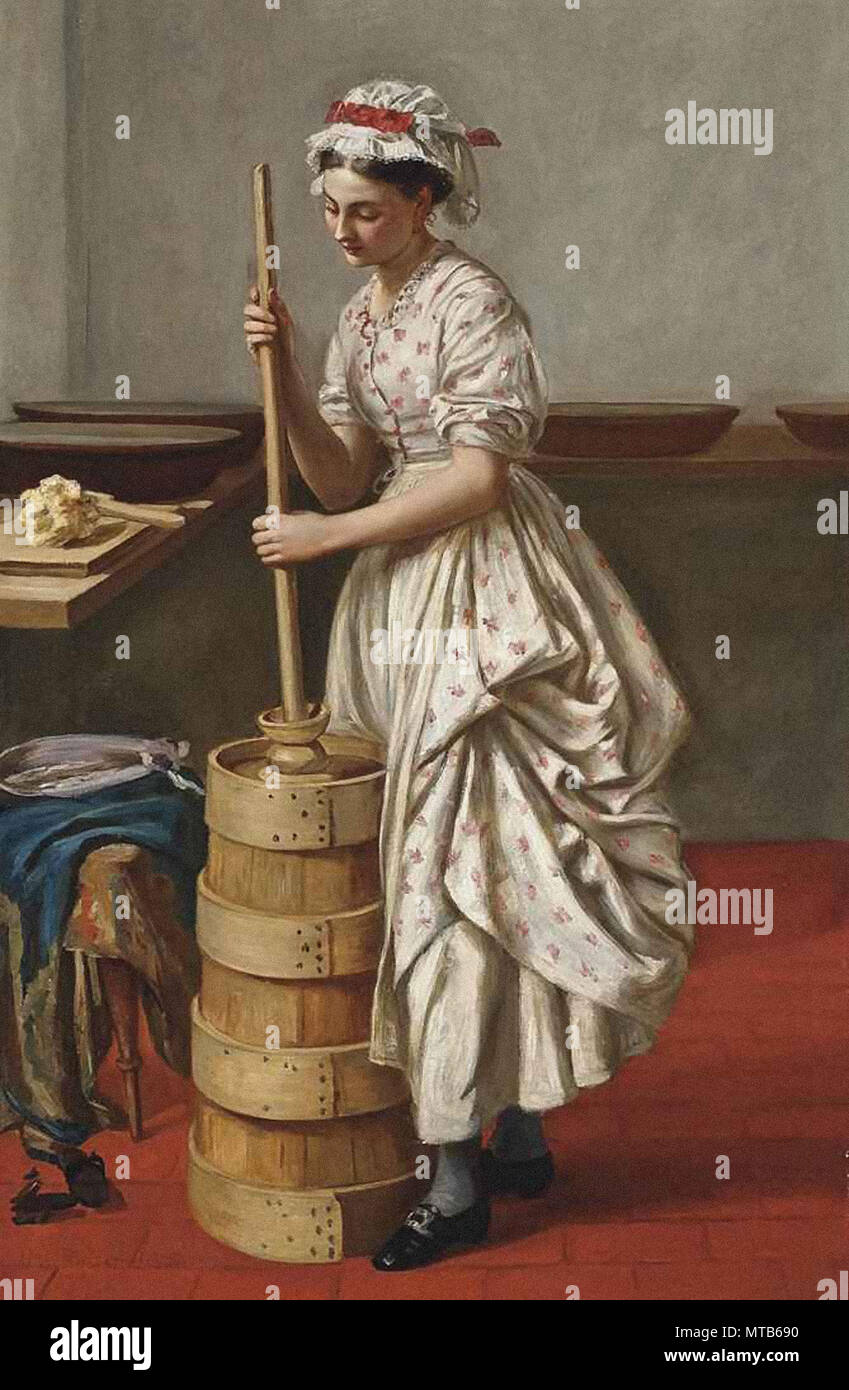 Das prinsep Valentine Cameron - das Butterfass Stockfoto