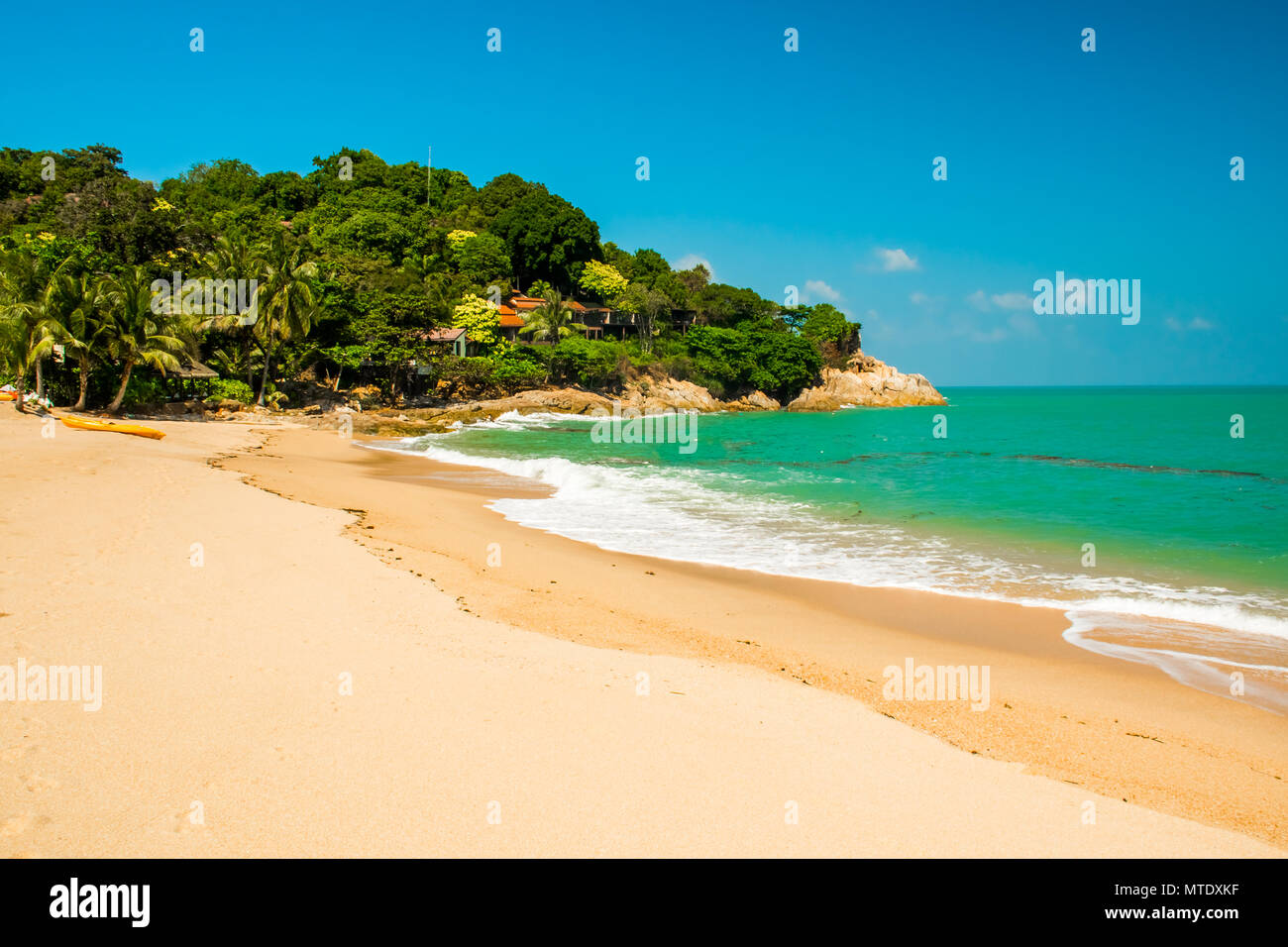Tropische Tongsai Beach, Koh Samui, Thailand Stockfoto