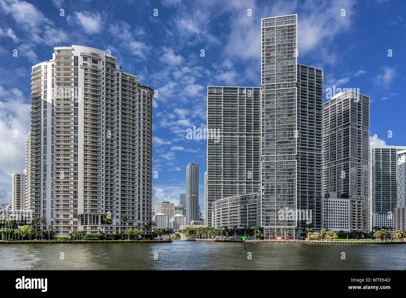 Brickell in Miami, Florida Stockfoto