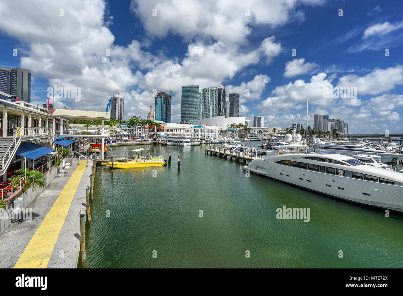 Bayfront Park in Miami Stockfoto