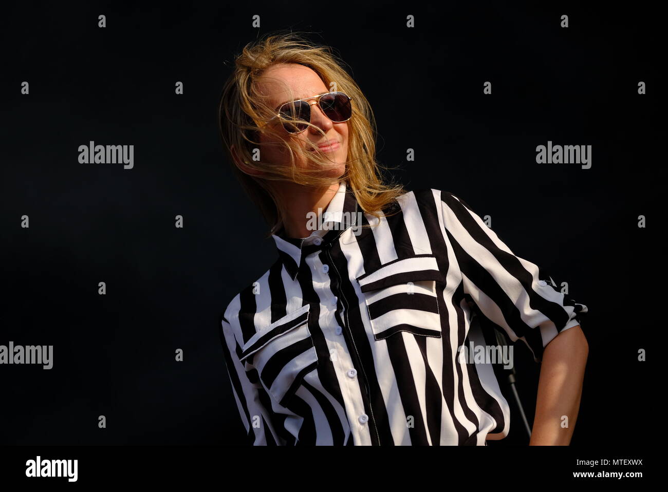 Alle Heiligen führen bei Menschen Festival in Southampton Stockfoto