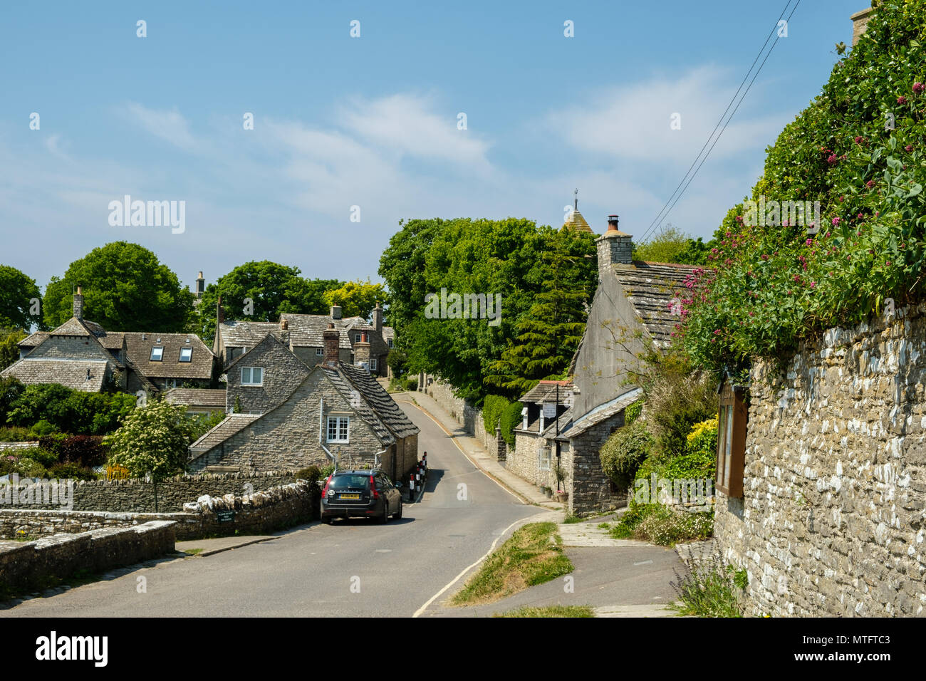 Das Dorf von Worth Matravers Dorset England UK Stockfoto