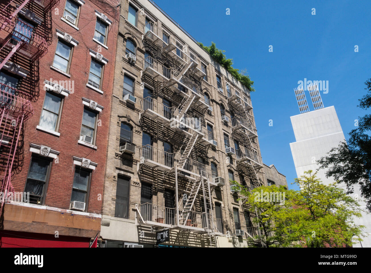 Das neue Museum, die Bowery New York Stockfotografie Alamy