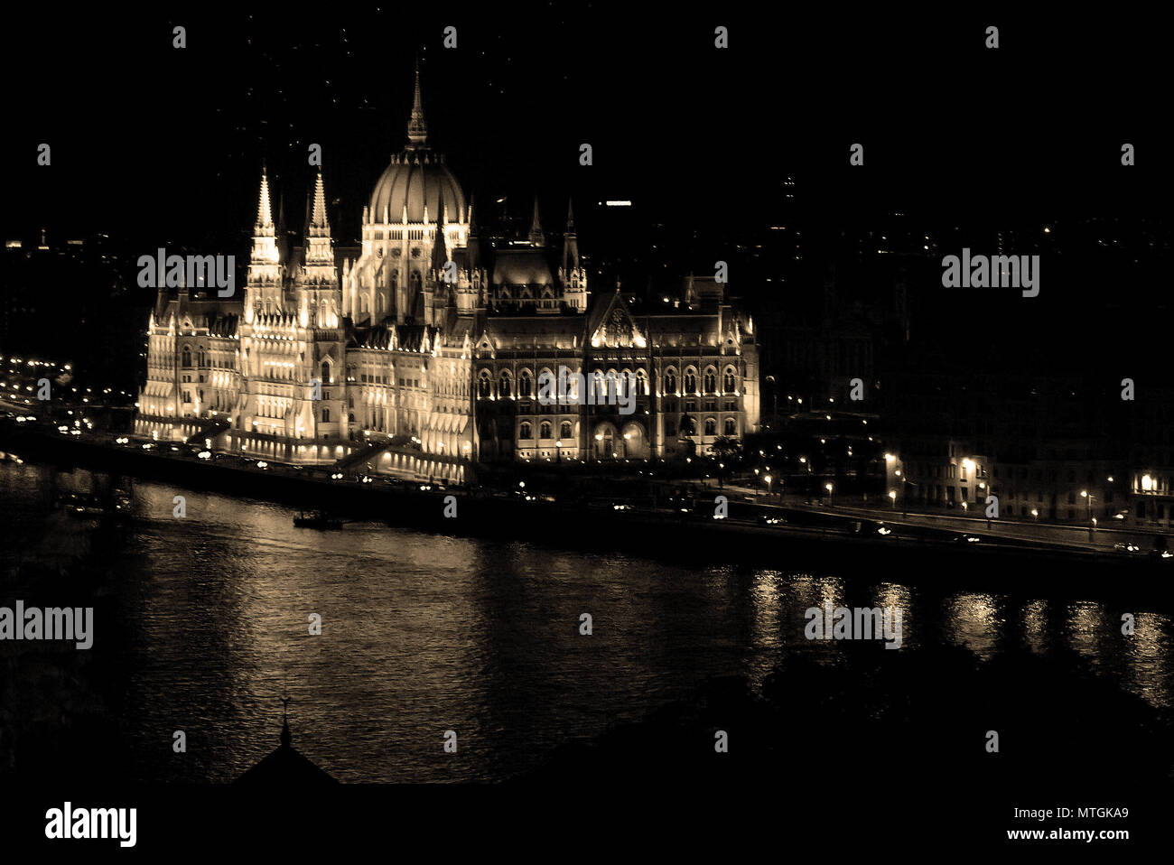 Parlamentsgebäude Stockfoto