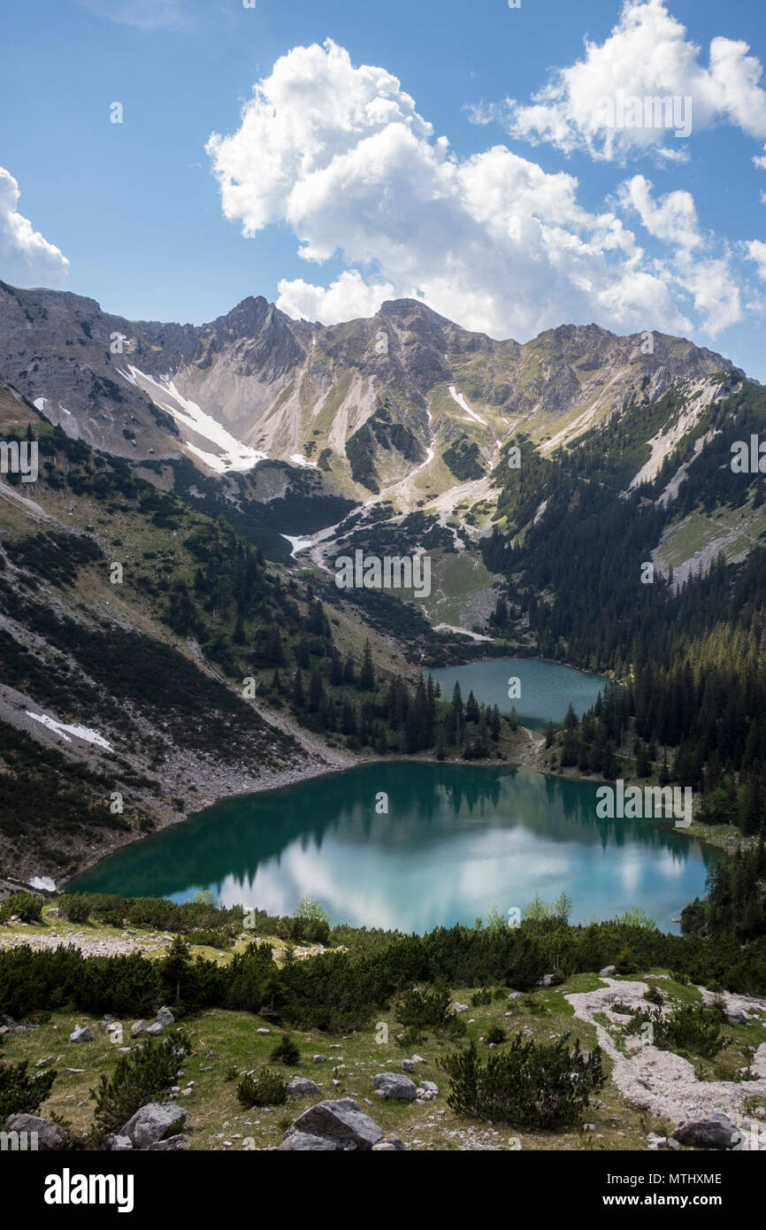 Gipfel der Soierngruppe in Bayern Stockfoto