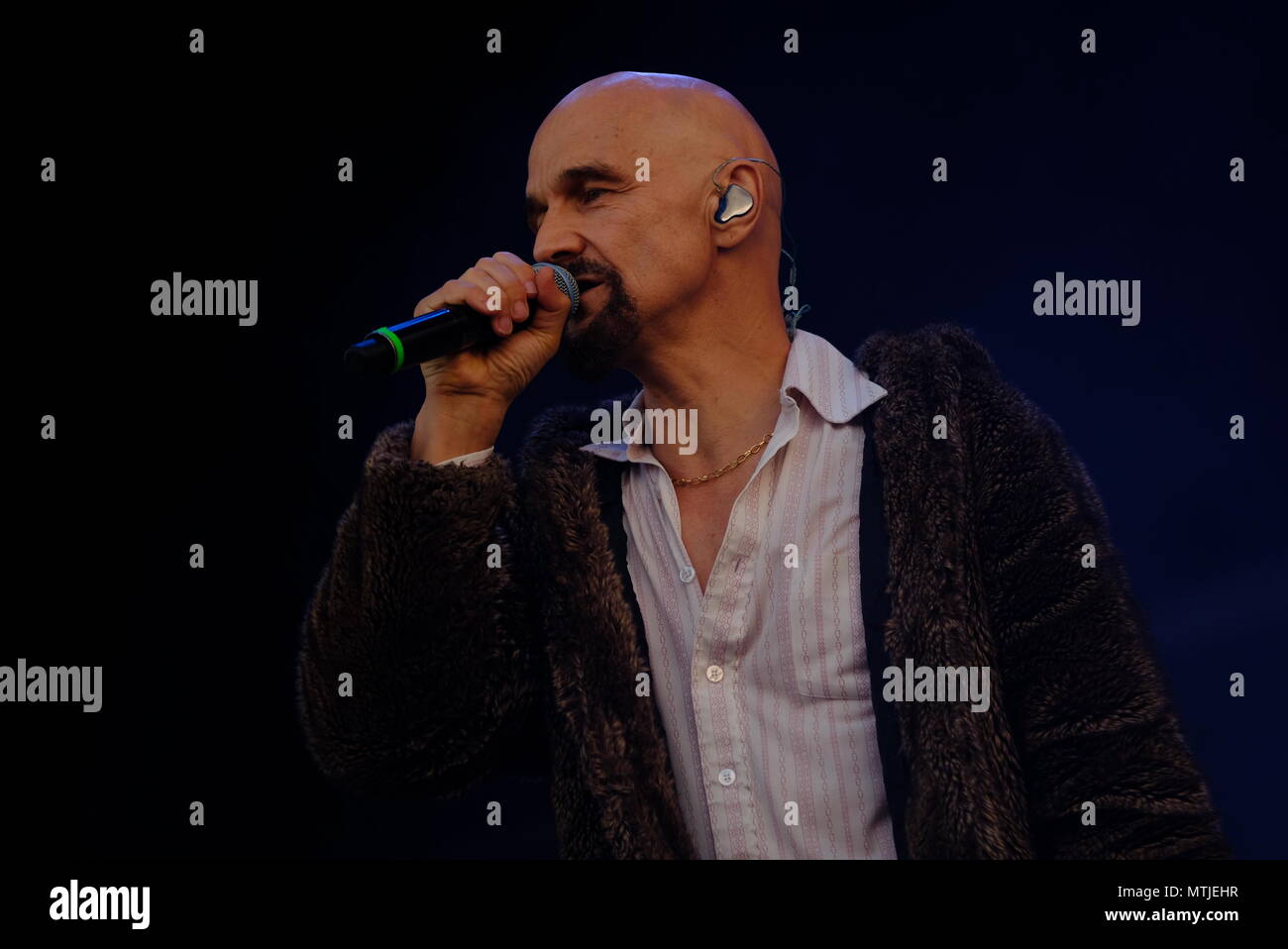 James führen bei Menschen Festival Southampton Stockfoto