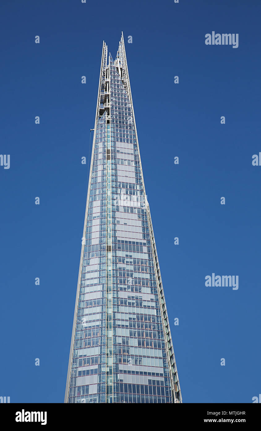 Der Shard Gebäude vom italienischen Architekten Renzo Piano, London, UK Stockfoto