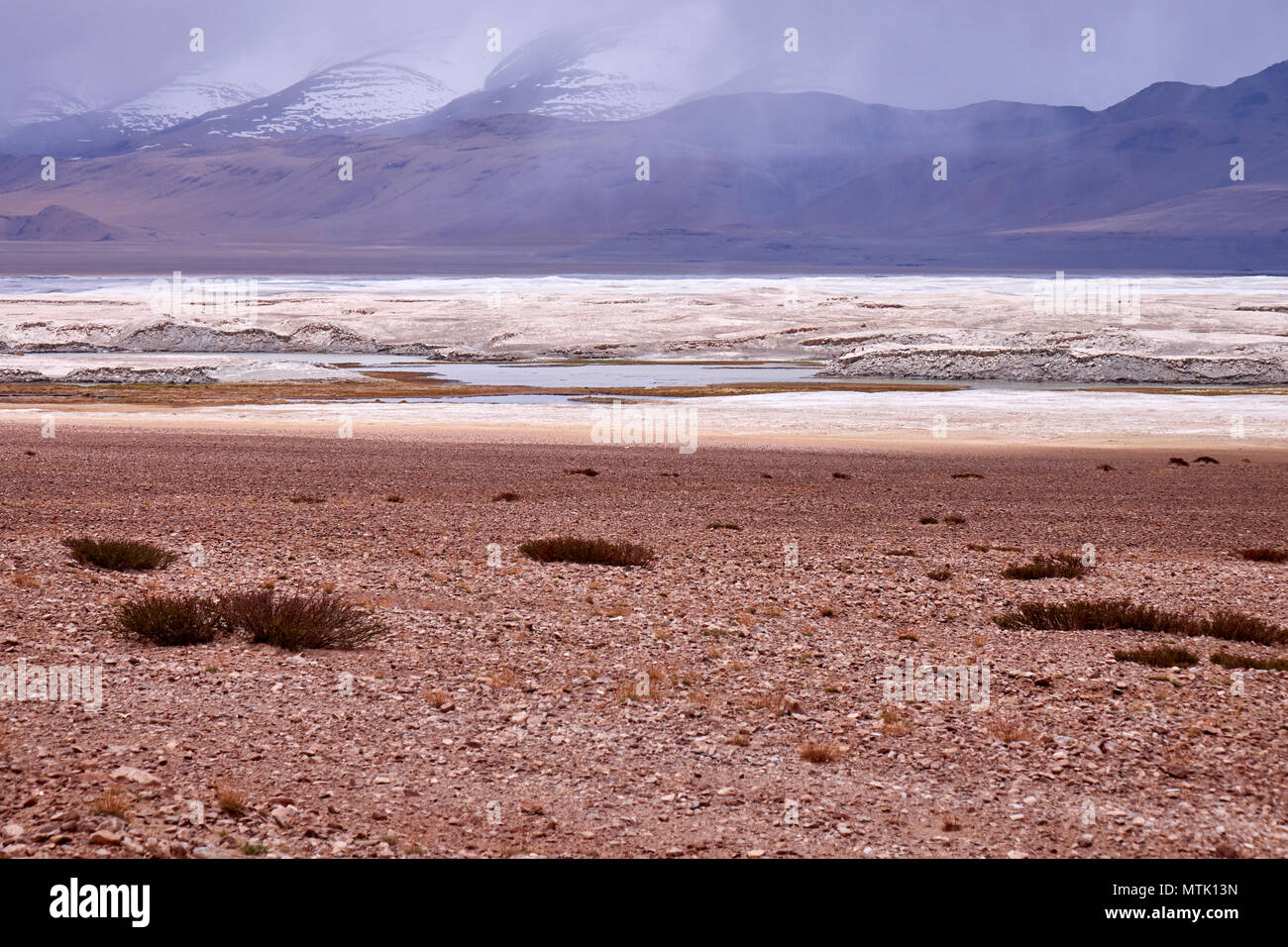 Ladakhi Landschaft Stockfoto