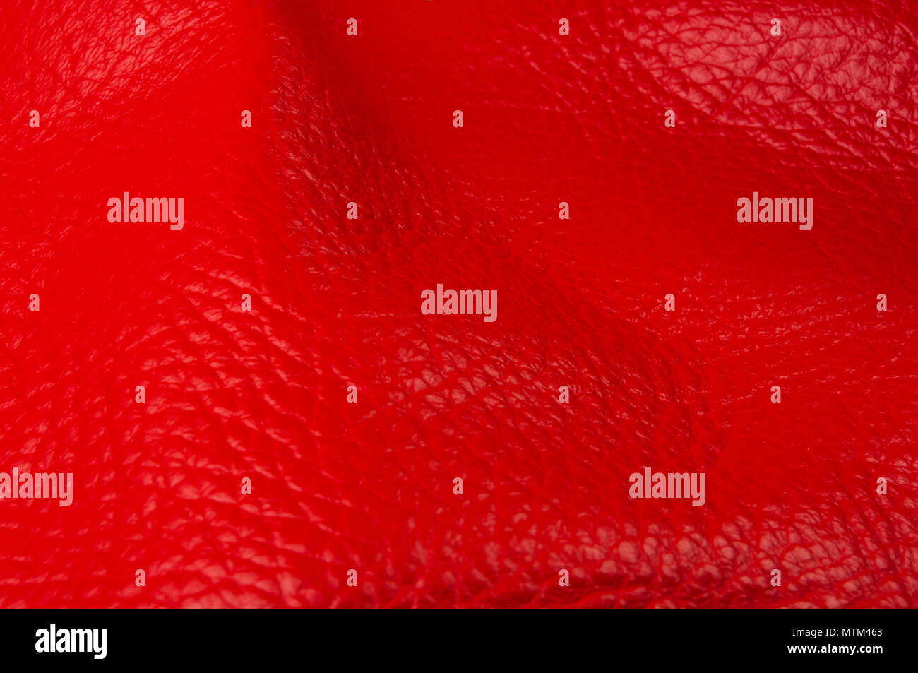 Rot Leder Textur Hintergrund, Nahaufnahme, Makro Stockfoto