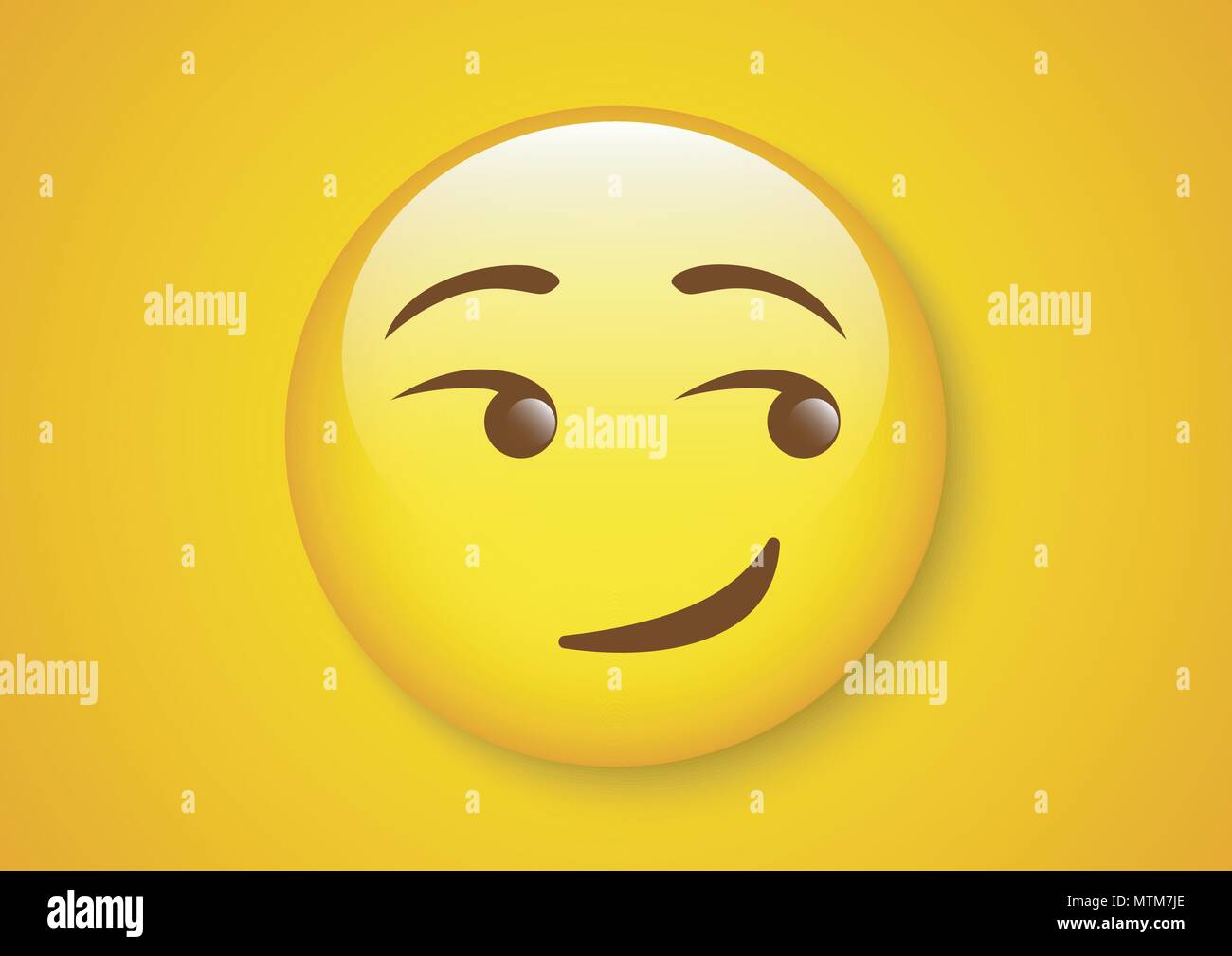 Vektor Design von emoticon Ausdruck grinsen Gesicht Stock Vektor