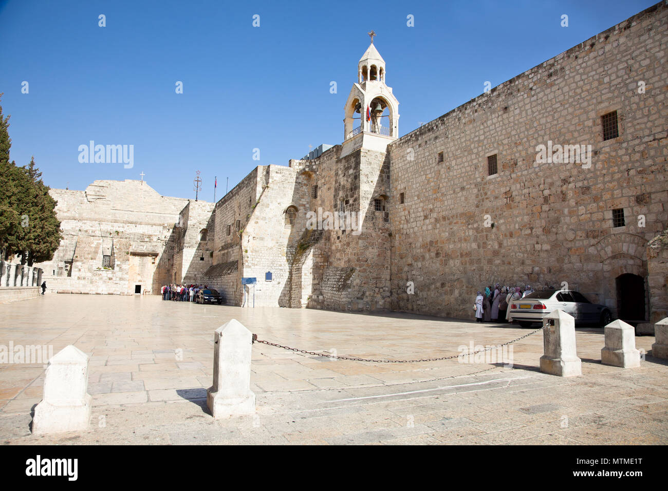 Geburtskirche, Bethlehem, West Bank, P alestine, Israel Stockfoto