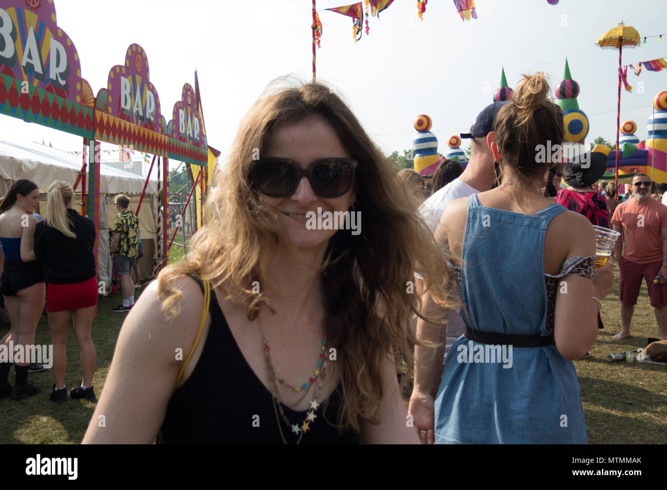 Gewöhnliche Leute Festival Oxford 2018 Stockfoto